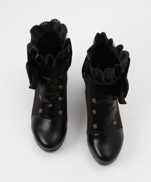 axes femme ショートブーツ axes femme（アクシーズファム）の「レースアップショートブーツ