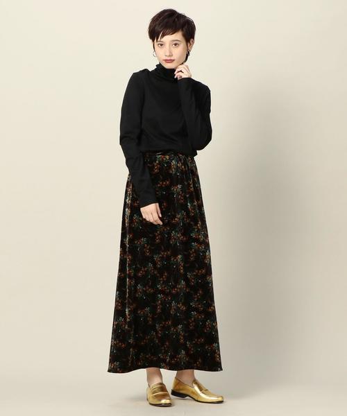 BEAUTY&YOUTH UNITED ARROWS(ビューティーアンドユースユナイテッドアローズ)の「BY コットン天竺タートルネックカットソー ◆(Tシャツ/カットソー・レディース・ホワイト/ブラック/ケリー・FREE)」の10枚目の写真