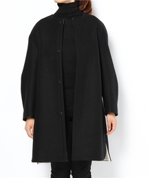 Drawer（ドゥロワー）の「Drawer F ウールメルトンノーカラーコート