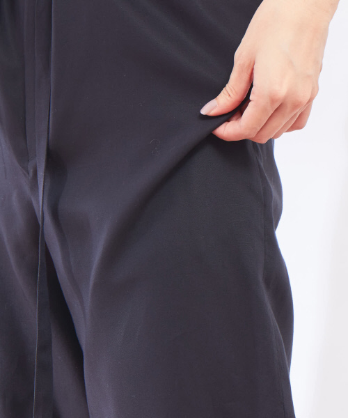 Abahouse Devinette（ドゥヴィネット）の「ハイウエストドローストリングスパンツ（その他パンツ・レディース・ダークネイビー/ベージュ・FREE）」の8枚目の写真