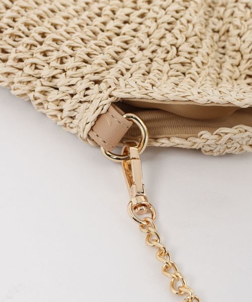 Khaju（カージュ）の「【WEB限定】Khaju:2WAYリングバッグ◇（ハンドバッグ・レディース・オフホワイト/ブラック・ONE SIZE）」の9枚目の写真