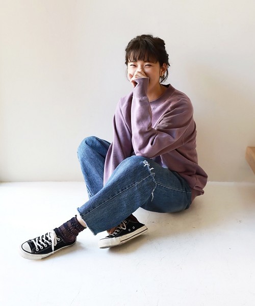 TODAYFUL（トゥデイフル）の「Adam’sデニム（デニムパンツ・レディース・ブルー・23inch/24inch/25inch/26inch）」の2枚目の写真