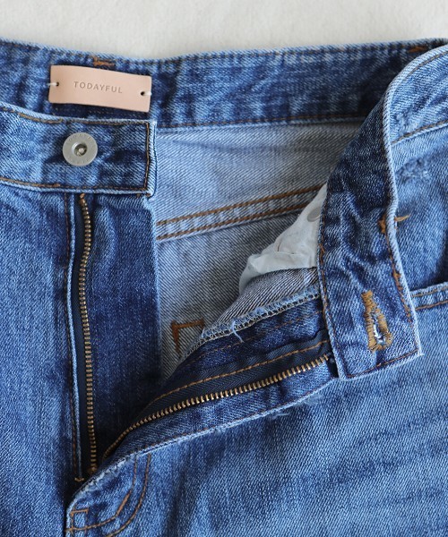 TODAYFUL（トゥデイフル）の「Adam’sデニム（デニムパンツ・レディース・ブルー・23inch/24inch/25inch/26inch）」の3枚目の写真