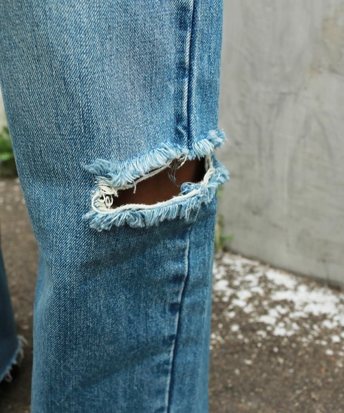 TODAYFUL（トゥデイフル）の「Adam’sデニム（デニムパンツ・レディース・ブルー・23inch/24inch/25inch/26inch）」の10枚目の写真