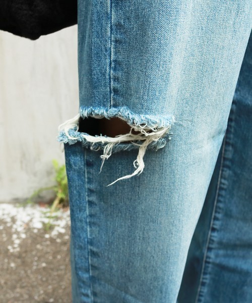 TODAYFUL（トゥデイフル）の「Adam’sデニム（デニムパンツ・レディース・ブルー・23inch/24inch/25inch/26inch）」の9枚目の写真