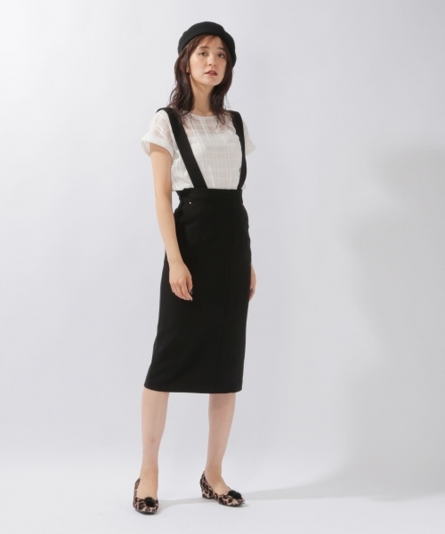 laboratory work（ラボラトリーワーク）の「シアーチェックブラウス（シャツ/ブラウス・レディース・ホワイト/ブラック/ベージュ・MEDIUM）」の6枚目の写真