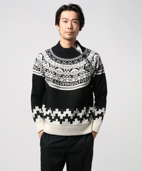 セール】Dexter Zip Pullover（ニット/セーター）｜MARK & LONA