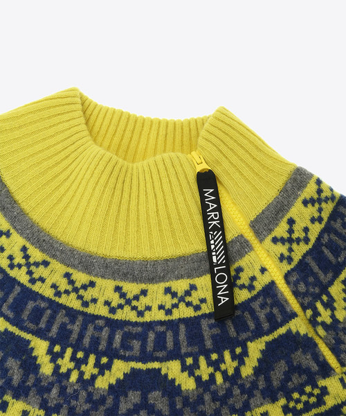 セール】Dexter Zip Pullover（ニット/セーター）｜MARK & LONA