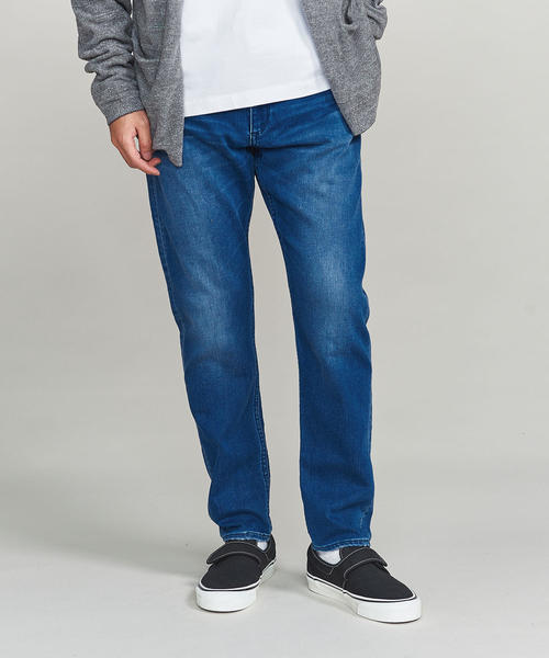 BEAUTY&YOUTH UNITED ARROWS（ビューティーアンドユースユナイテッドアローズ）の「BY パイル 5ポケット デニムパンツ（デニムパンツ・メンズ・ネイビー/コバルトブルー・LARGE/MEDIUM/SMALL/X-LARGE）」の2枚目の写真