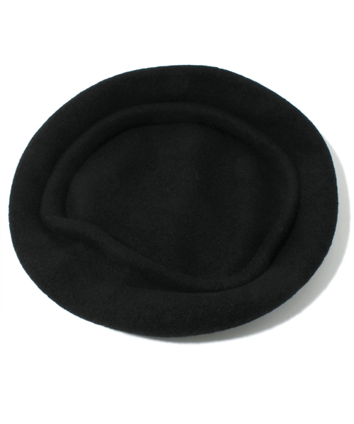 BEAUTY&YOUTH UNITED ARROWS(ビューティーアンドユースユナイテッドアローズ)の「BYSF フェルトカラーベレエ ◆(ハンチング/ベレー帽・レディース・ブラック/グレー/ベージュ/レッド/ダークグリーン/オフホワイト/ネイビー・フリー)」の9枚目の写真