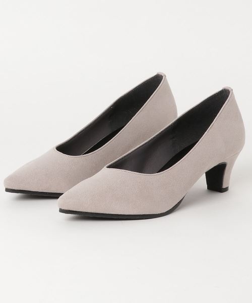 STUDIOUS（ステュディオス）の「【STUDIOUS】ニュアンスカッティングパンプス（パンプス・レディース・ブラック/ベージュ・SMALL/MEDIUM/LARGE）」の5枚目の写真