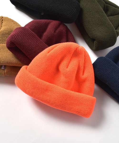 SHIPS（シップス）の「SU: ベーシック ニットキャップ（ニットキャップ/ビーニー・メンズ・ブラック/ネイビー/オリーブ/オレンジ/キャメル/ワイン・ONE SIZE）」の6枚目の写真