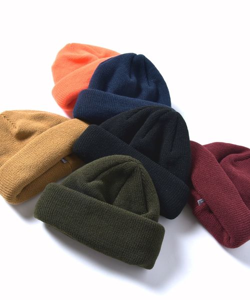 SHIPS（シップス）の「SU: ベーシック ニットキャップ（ニットキャップ/ビーニー・メンズ・ブラック/ネイビー/オリーブ/オレンジ/キャメル/ワイン・ONE SIZE）」の7枚目の写真