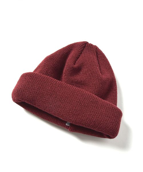 SHIPS（シップス）の「SU: ベーシック ニットキャップ（ニットキャップ/ビーニー・メンズ・ブラック/ネイビー/オリーブ/オレンジ/キャメル/ワイン・ONE SIZE）」の8枚目の写真