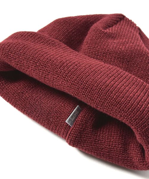 SHIPS（シップス）の「SU: ベーシック ニットキャップ（ニットキャップ/ビーニー・メンズ・ブラック/ネイビー/オリーブ/オレンジ/キャメル/ワイン・ONE SIZE）」の11枚目の写真