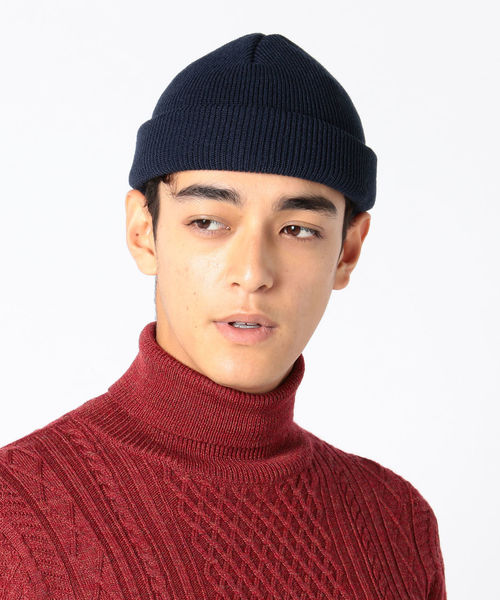 SHIPS（シップス）の「SU: ベーシック ニットキャップ（ニットキャップ/ビーニー・メンズ・ブラック/ネイビー/オリーブ/オレンジ/キャメル/ワイン・ONE SIZE）」の17枚目の写真
