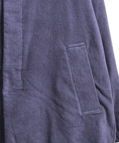 THING FABRICS（シングファブリックス）の「tHING FABRICS/シングファブリックス TF Hooded coat（パーカー・メンズ・ブラック/ネイビー・1/0）」の3枚目の写真