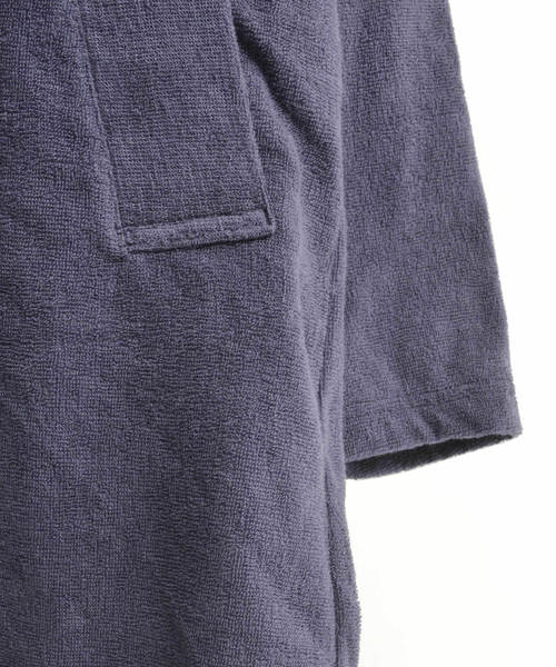 THING FABRICS（シングファブリックス）の「tHING FABRICS/シングファブリックス TF Hooded coat（パーカー・メンズ・ブラック/ネイビー・1/0）」の16枚目の写真