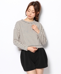 Chico | ボーダーハイネックTOPS(Tシャツ/カットソー)