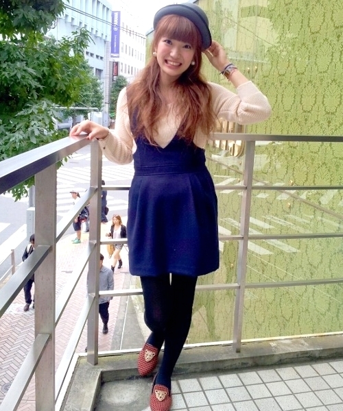 Another Edition（アナザーエディション）の「AE ナナコジョーゼットジャンパーSK（スカート・レディース・オレンジ/ネイビー/ブラック/ワインレッド/ダークグリーン・フリー）」の4枚目の写真