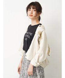 Editt by YECCA VECCA | コインフリンジジャケット①(ブルゾン)