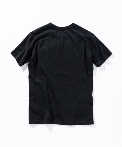 1piu1uguale3 RELAX（ウノピュウノウグァーレトレリラックス）の「1PIU1UGUALE3 RELAX(ウノピゥウノウグァーレトレ)オリガミ刺繍ワッペン 半袖Tシャツ（Tシャツ/カットソー・メンズ・グレー/ネイビー/ホワイト/ブラック・SMALL/MEDIUM/LARGE/X-LARGE）」の5枚目の写真