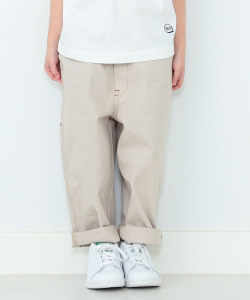 B:MING by BEAMS（ビーミングバイビームス）の「UNIVERSAL OVERALL × B:MING by BEAMS / 別注Painter パンツ 19SS（その他パンツ・キッズ・ブラック/オフホワイト・100/110/120/130/140）」の15枚目の写真