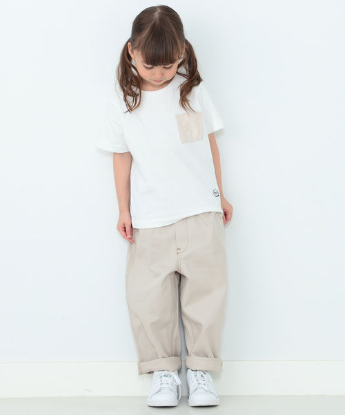 B:MING by BEAMS（ビーミングバイビームス）の「UNIVERSAL OVERALL × B:MING by BEAMS / 別注Painter パンツ 19SS（その他パンツ・キッズ・ブラック/オフホワイト・100/110/120/130/140）」の13枚目の写真