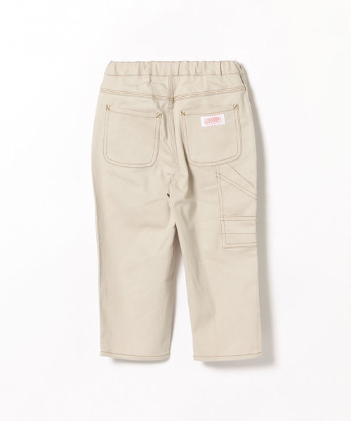 B:MING by BEAMS（ビーミングバイビームス）の「UNIVERSAL OVERALL × B:MING by BEAMS / 別注Painter パンツ 19SS（その他パンツ・キッズ・ブラック/オフホワイト・100/110/120/130/140）」の8枚目の写真