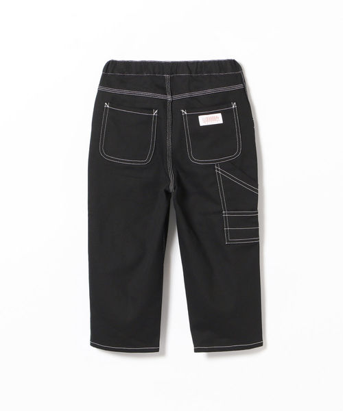 B:MING by BEAMS（ビーミングバイビームス）の「UNIVERSAL OVERALL × B:MING by BEAMS / 別注Painter パンツ 19SS（その他パンツ・キッズ・ブラック/オフホワイト・100/110/120/130/140）」の18枚目の写真