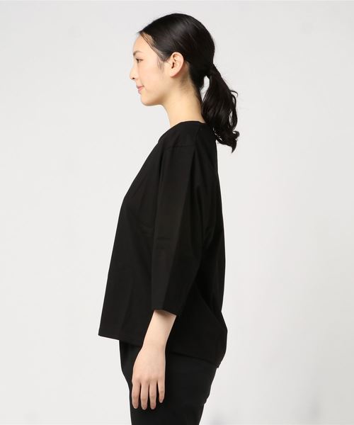 チャイハネ（チャイハネ）の「【チャイハネ】yul 薙刀袖トップス（Tシャツ/カットソー・レディース・ブラック/ブルー/ホワイト・FREE）」の5枚目の写真