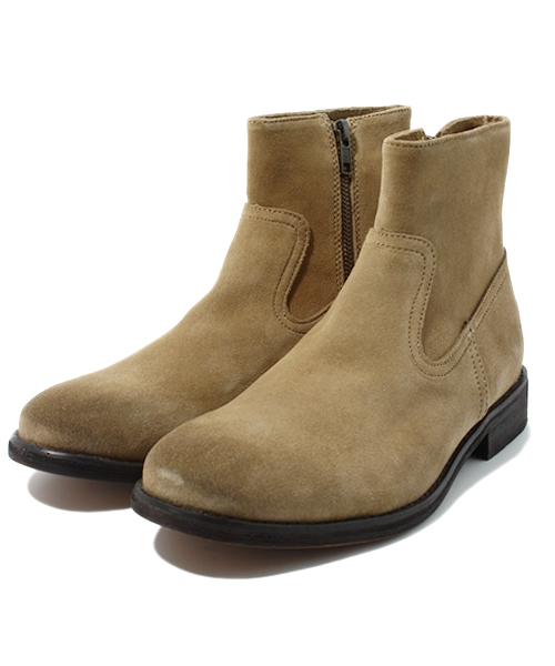 NANO universe(ナノユニバース)の「Enzo Giletti/スウェードサイドZIPペコス(ブーツ・メンズ・キャメル/ダークブラウン/ブラック/ベージュ・42/41/40)」の15枚目の写真