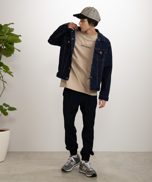 WEGO（ウィゴー）の「WEGO/ストレッチデニムGジャン（デニムジャケット・メンズ・インディゴブルー/ダークインディゴブルー/ライトインディゴブルー・MEDIUM/SMALL/LARGE）」の8枚目の写真