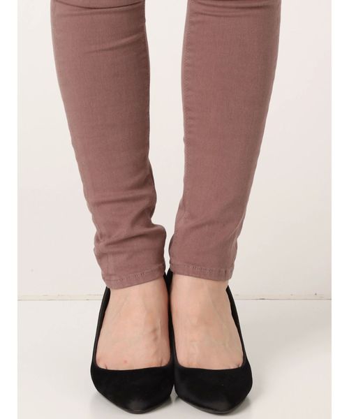 GYDA（ジェイダ）の「SIDE RIPPEDカラースキニーパンツ（その他パンツ・レディース・ブラック/ベージュ/オフホワイト/ピンク・SMALL/MEDIUM/X-SMALL）」の14枚目の写真