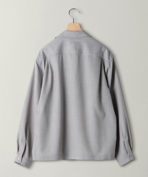 BEAUTY&YOUTH UNITED ARROWS（ビューティーアンドユースユナイテッドアローズ）の「BY T/W ノーボタン シャツ（シャツ/ブラウス・メンズ・ライトグレー/ブラック/ブラウン・X-LARGE/MEDIUM/LARGE/SMALL）」の15枚目の写真