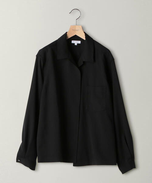 BEAUTY&YOUTH UNITED ARROWS（ビューティーアンドユースユナイテッドアローズ）の「BY T/W ノーボタン シャツ（シャツ/ブラウス・メンズ・ライトグレー/ブラック/ブラウン・X-LARGE/MEDIUM/LARGE/SMALL）」の18枚目の写真