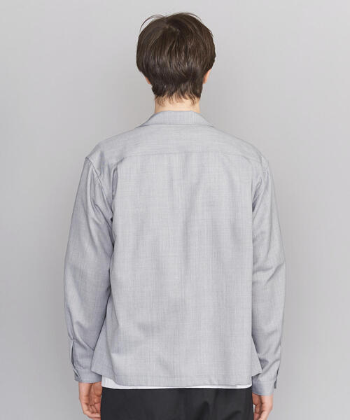 BEAUTY&YOUTH UNITED ARROWS（ビューティーアンドユースユナイテッドアローズ）の「BY T/W ノーボタン シャツ（シャツ/ブラウス・メンズ・ライトグレー/ブラック/ブラウン・X-LARGE/MEDIUM/LARGE/SMALL）」の19枚目の写真