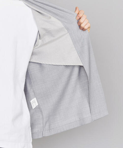 BEAUTY&YOUTH UNITED ARROWS（ビューティーアンドユースユナイテッドアローズ）の「BY T/W ノーボタン シャツ（シャツ/ブラウス・メンズ・ライトグレー/ブラック/ブラウン・X-LARGE/MEDIUM/LARGE/SMALL）」の4枚目の写真