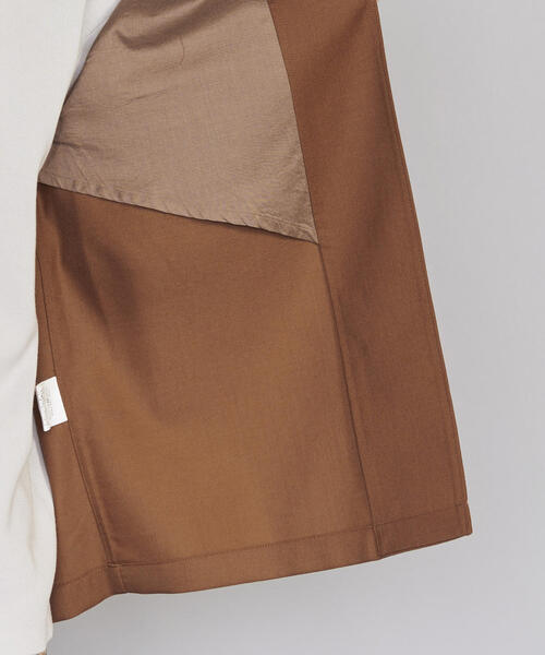 BEAUTY&YOUTH UNITED ARROWS（ビューティーアンドユースユナイテッドアローズ）の「BY T/W ノーボタン シャツ（シャツ/ブラウス・メンズ・ライトグレー/ブラック/ブラウン・X-LARGE/MEDIUM/LARGE/SMALL）」の8枚目の写真