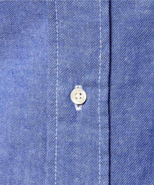 CIAOPANIC TYPY（チャオパニックティピー）の「甘織りツイルショールカラーシャツ（シャツ/ブラウス・メンズ・ホワイト/ネイビー・MEDIUM/SMALL/LARGE）」の10枚目の写真