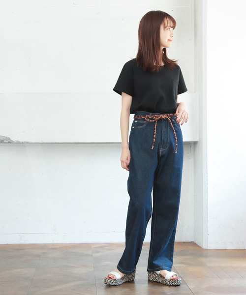 SESTO（セスト）の「ワッフルカットソー（Tシャツ/カットソー・レディース・ブラック/ベージュ/オフホワイト・M）」の11枚目の写真