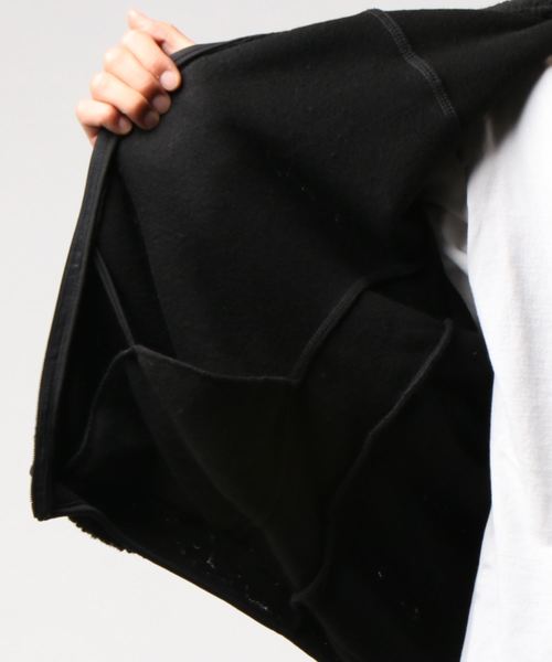 STYLEBLOCK（スタイルブロック）の「切り替えポケットフリースレトロシープボアブルゾン（ブルゾン・メンズ・ベージュ系その他/ブラック×ブラック/アイボリー/ブルー系その他・L/M/LL）」の9枚目の写真