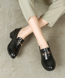 Shoes in Closet | ヒールアップ5cm  ビットローファー 《超軽量ソール》7525(ローファー)