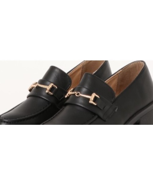 Shoes in Closet（シューズインクローゼット）の「超軽量厚底 マニッシュ ヒールアップ ビットローファー 7525（ローファー・レディース・ブラック/ブラック系その他/ブラウン系その他/ブラック系その他5/ブラウン系その他5/ダークブラウン/ブラック系/ブラック系1/ブラウン系/ブラウン系1/ブラウン系5/ブラック系5/ベージュ系1・LL/S/M/L/XS/3L/4L）」の16枚目の写真