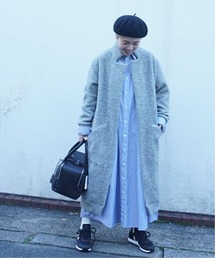 【C'est Bien Fait/セ ビヤン フェ】 Fleece Long Gawn
