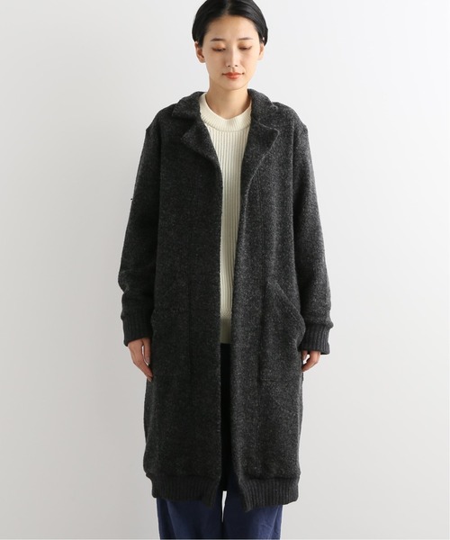JOURNAL STANDARD LUXE(ジャーナルスタンダード ラックス)の「【C'est Bien Fait/セ ビヤン フェ】 Fleece Long Gawn(カーディガン/ボレロ・レディース・チャコールグレー/ライトグレー・1)」の13枚目の写真