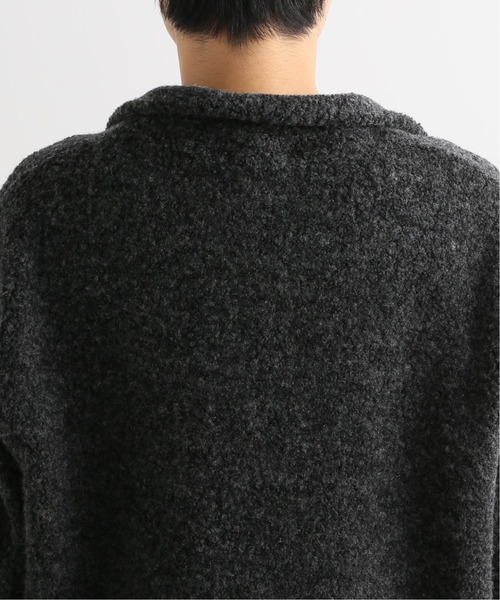 JOURNAL STANDARD LUXE(ジャーナルスタンダード ラックス)の「【C'est Bien Fait/セ ビヤン フェ】 Fleece Long Gawn(カーディガン/ボレロ・レディース・チャコールグレー/ライトグレー・1)」の7枚目の写真