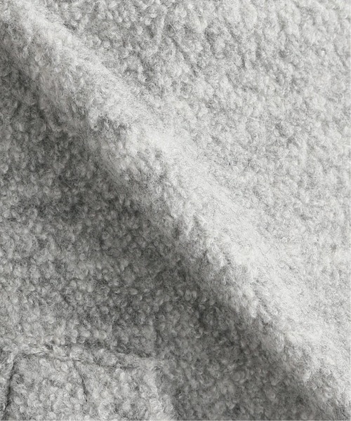 JOURNAL STANDARD LUXE(ジャーナルスタンダード ラックス)の「【C'est Bien Fait/セ ビヤン フェ】 Fleece Long Gawn(カーディガン/ボレロ・レディース・チャコールグレー/ライトグレー・1)」の8枚目の写真