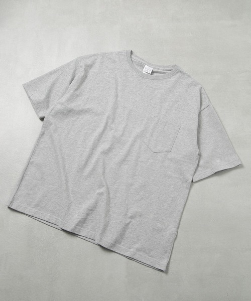 United Athle（ユナイテッドアスレ）の「【United Athle】5.6オンス ビッグシルエットポケットTシャツ 半袖無地T ※5008（Tシャツ/カットソー・メンズ・ブラック/ホワイト/グレー/カーキ/ベージュ/ネイビー・S/XL/M/L）」の3枚目の写真