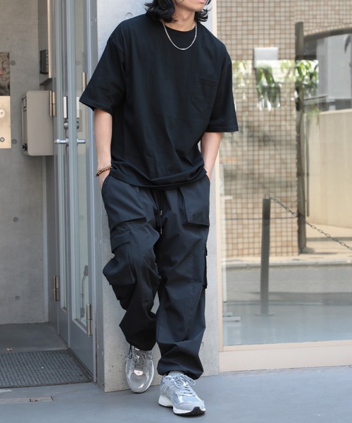 United Athle（ユナイテッドアスレ）の「【United Athle】5.6オンス ビッグシルエットポケットTシャツ 半袖無地T ※5008（Tシャツ/カットソー・メンズ・ブラック/ホワイト/グレー/カーキ/ベージュ/ネイビー・S/XL/M/L）」の15枚目の写真